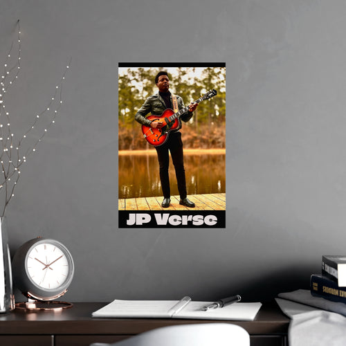 Music Artist Poster — "JP Verse" Matte Vertical/Horizontal Print