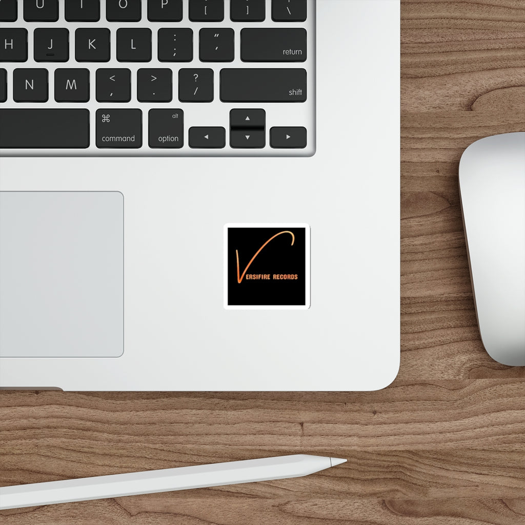 Versifire Records Logo Sticker — Die-Cut Music Label Decal