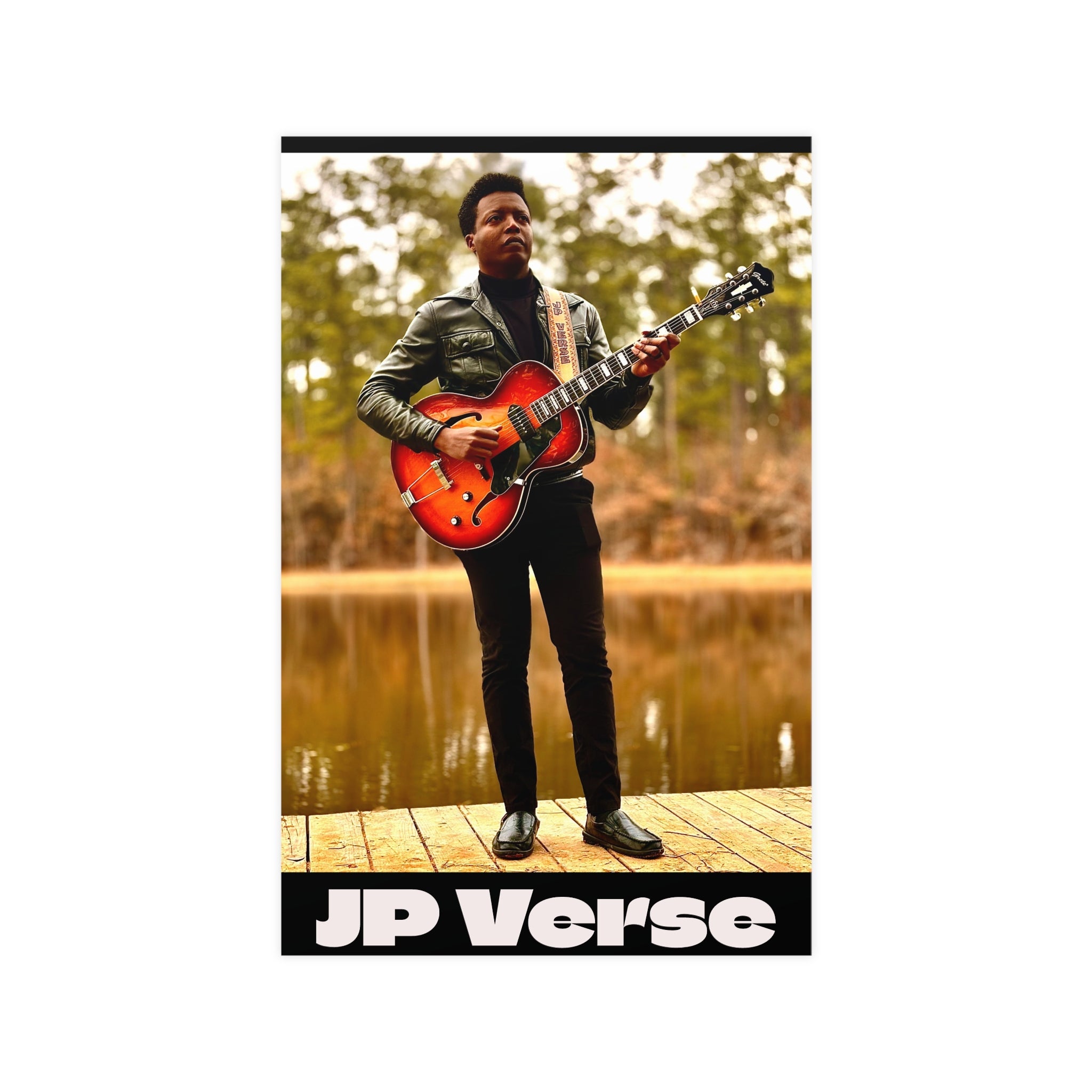 Music Artist Poster — "JP Verse" Matte Vertical/Horizontal Print